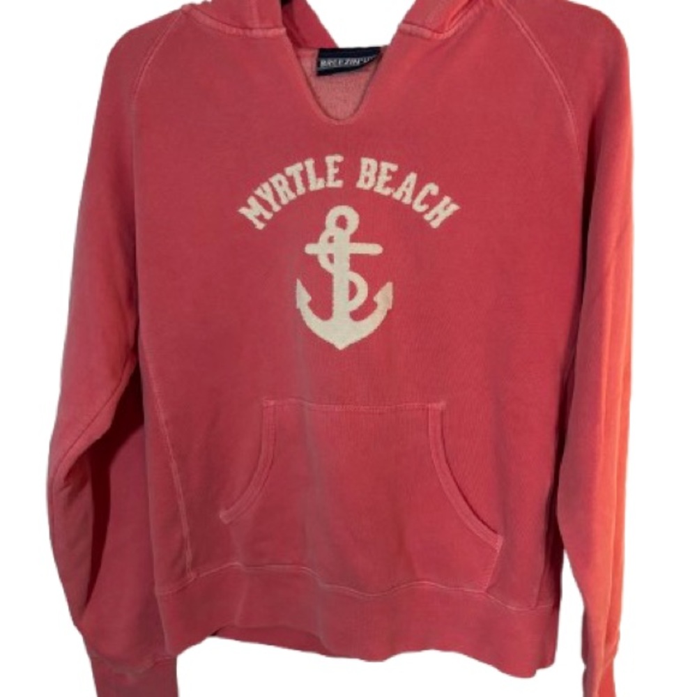 Women’s pink pullover hoodie Medium
